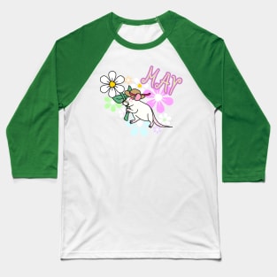 May Rat Baseball T-Shirt